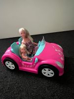 Barbieauto plus grosses Motorrad und Minimotorrad