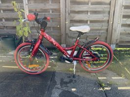 Kinderfahrrad Mustang Grösse 16 Zoll rot gut erhalten