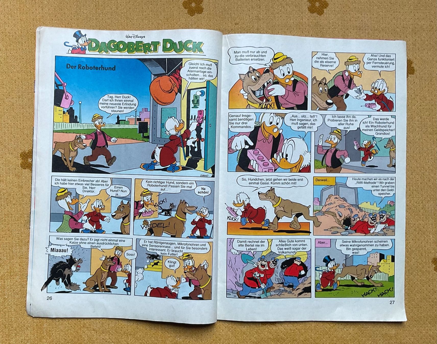 BD: Micky Maus Heft Nr 37 von 1990 – D'occasion à Endingen par nathan05 4