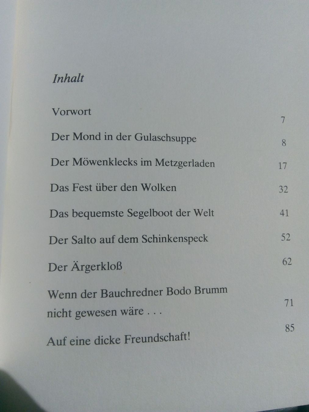 Libri: Vater Jakob oder der Mond in der Gulaschsuppe (Barbara Haupt – Usato da St.Galllen venduto da elkaphone 3