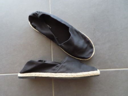 Espadrilles schwarz Gr.38 H&M ***NEU***
