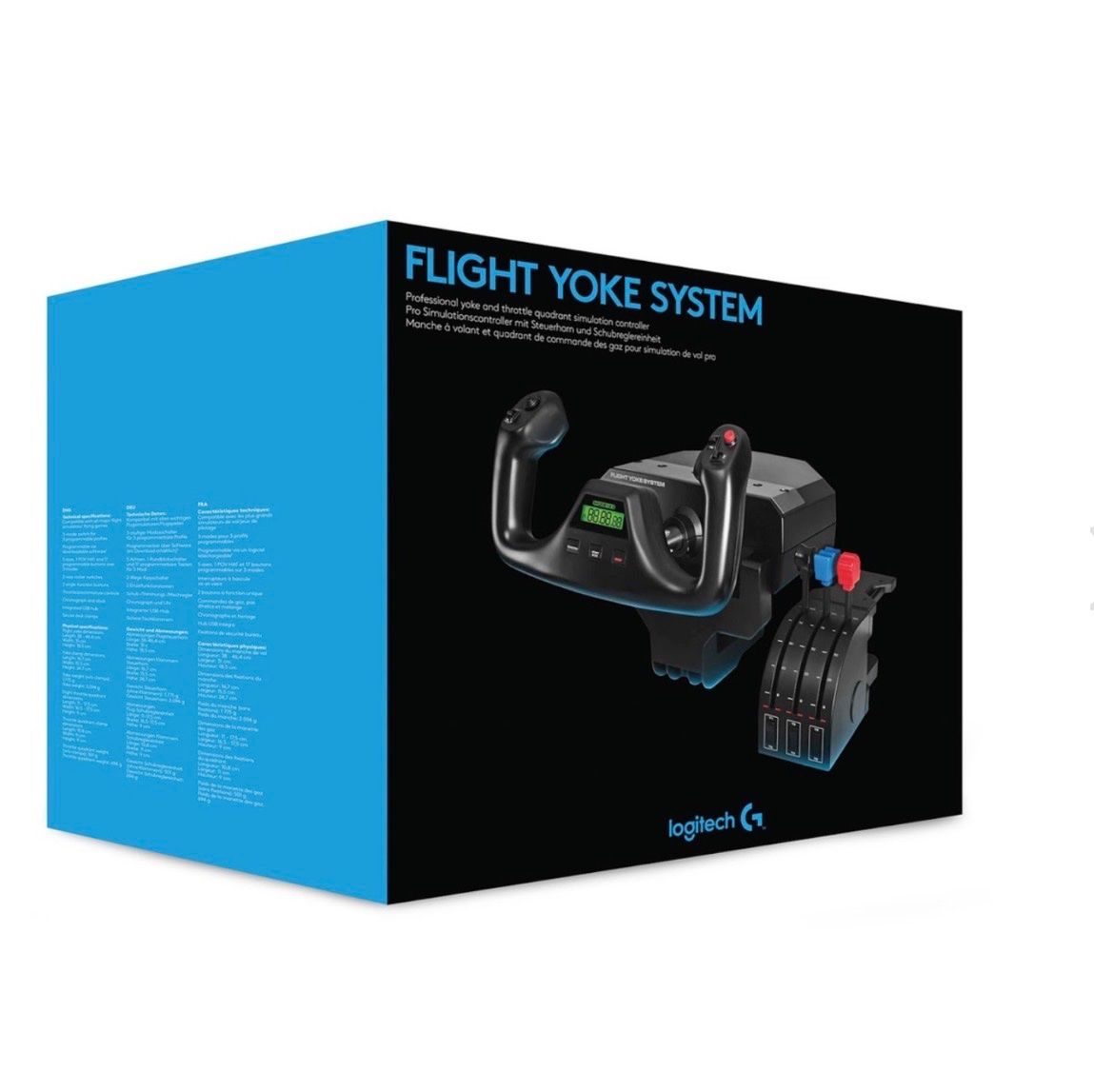 Logitech Controller: Logitech G Saitek Pro Flight Yoke System USB für PC – Nuovo e nell'imballaggio originale da Neftenbach venduto da AlindTech 6