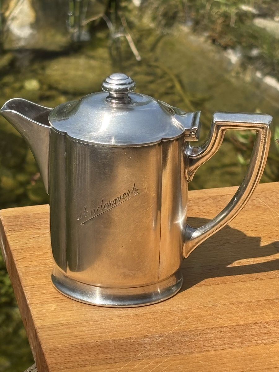 Teiere: Original Andermatt Kaffeekännli, versilbert, Vintage. – Usato da Esslingen venduto da Sereno3 3