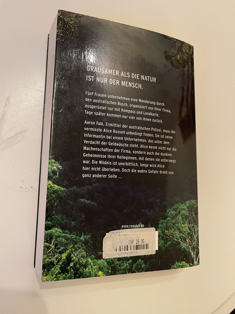 Bücher: Thriller "Ins Dunkel" von Jane Harper – Gebraucht aus Bern von Piratamorgan 2
