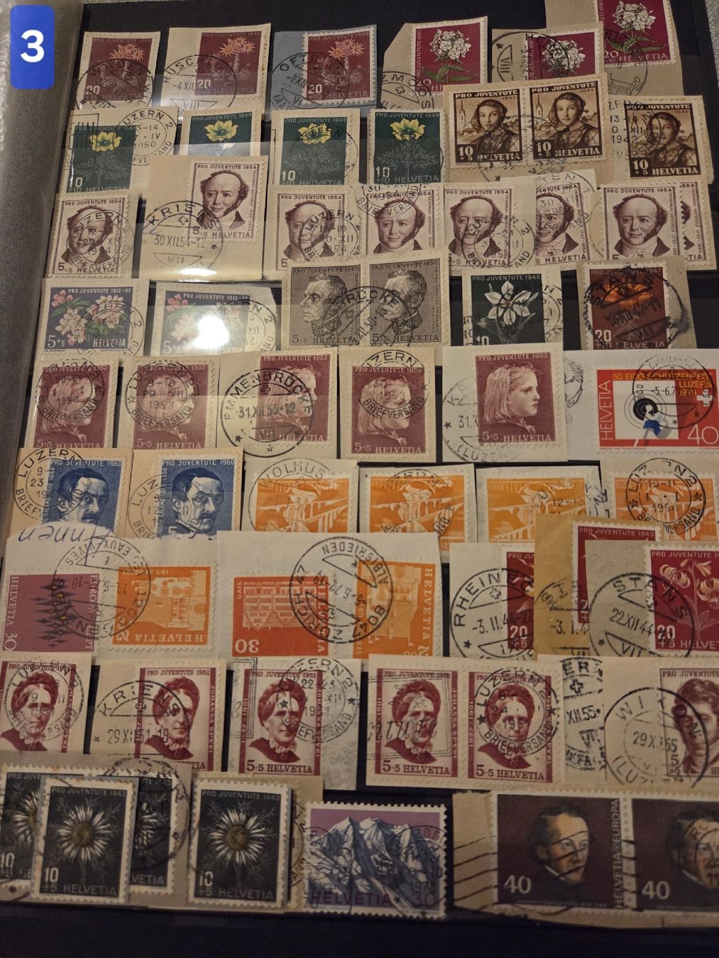 Alle Briefmarken: album timbres suisse – Gebraucht aus la Chaux-de-Fonds von Firenze6 3