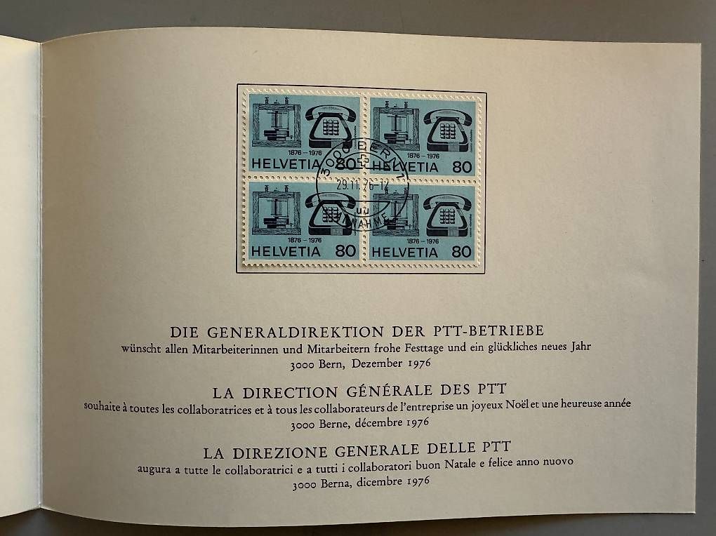 Tutti i francobolli: 44 Doppelkarten mit Briefmarken Schweiz – Usato da Basel venduto da Chregu07 3
