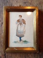 LUCY B CAMPBELL WATERCOLOUR ca. 1845 LONDON, 15.5 x 20cm