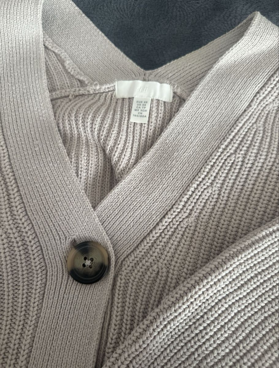 H&M Vestes: Beiger Strickcardigan – D'occasion à Turgi par pa.ti.d 1
