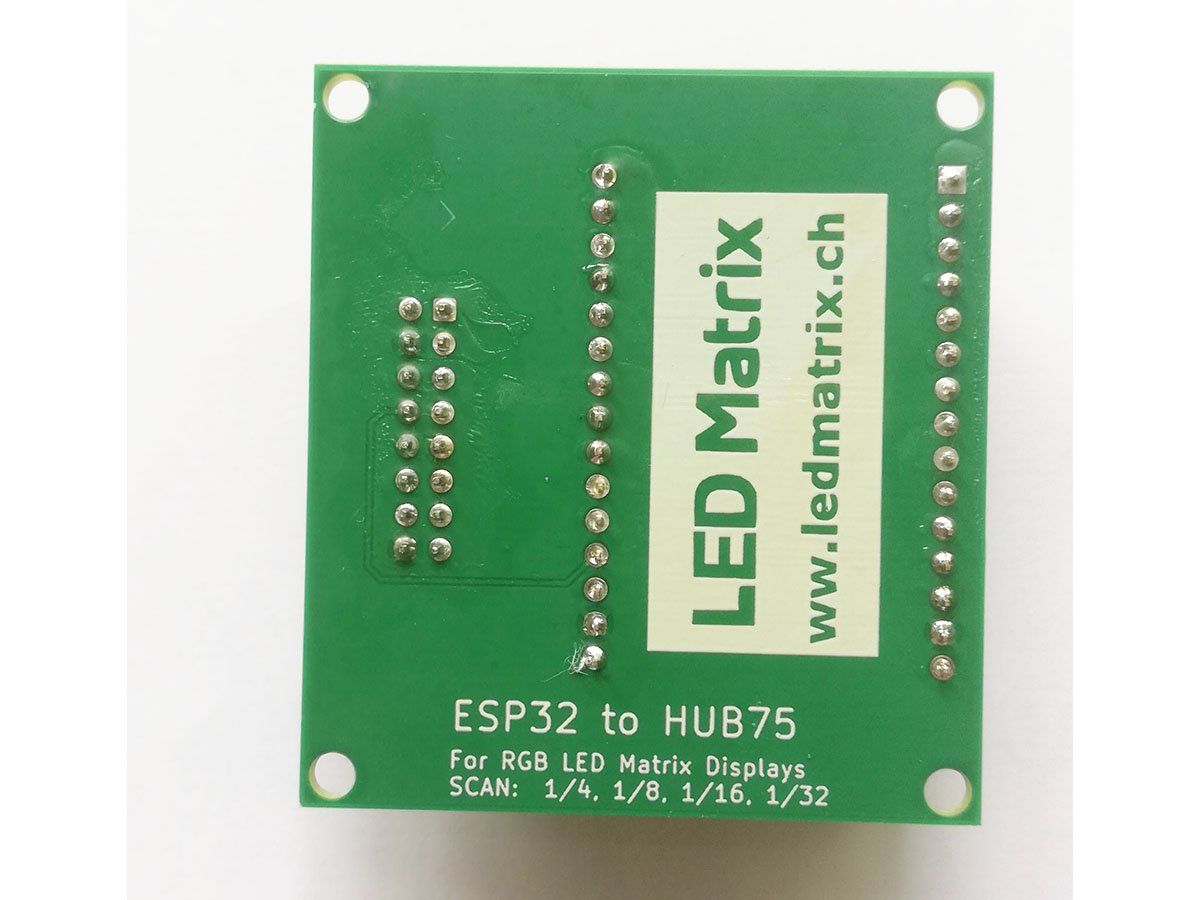Componenti elettronici: ESP32 to HUB75, LED Matrix Display controller – Nuovo (secondo la descrizione) da Zurich venduto da led_matrix 1