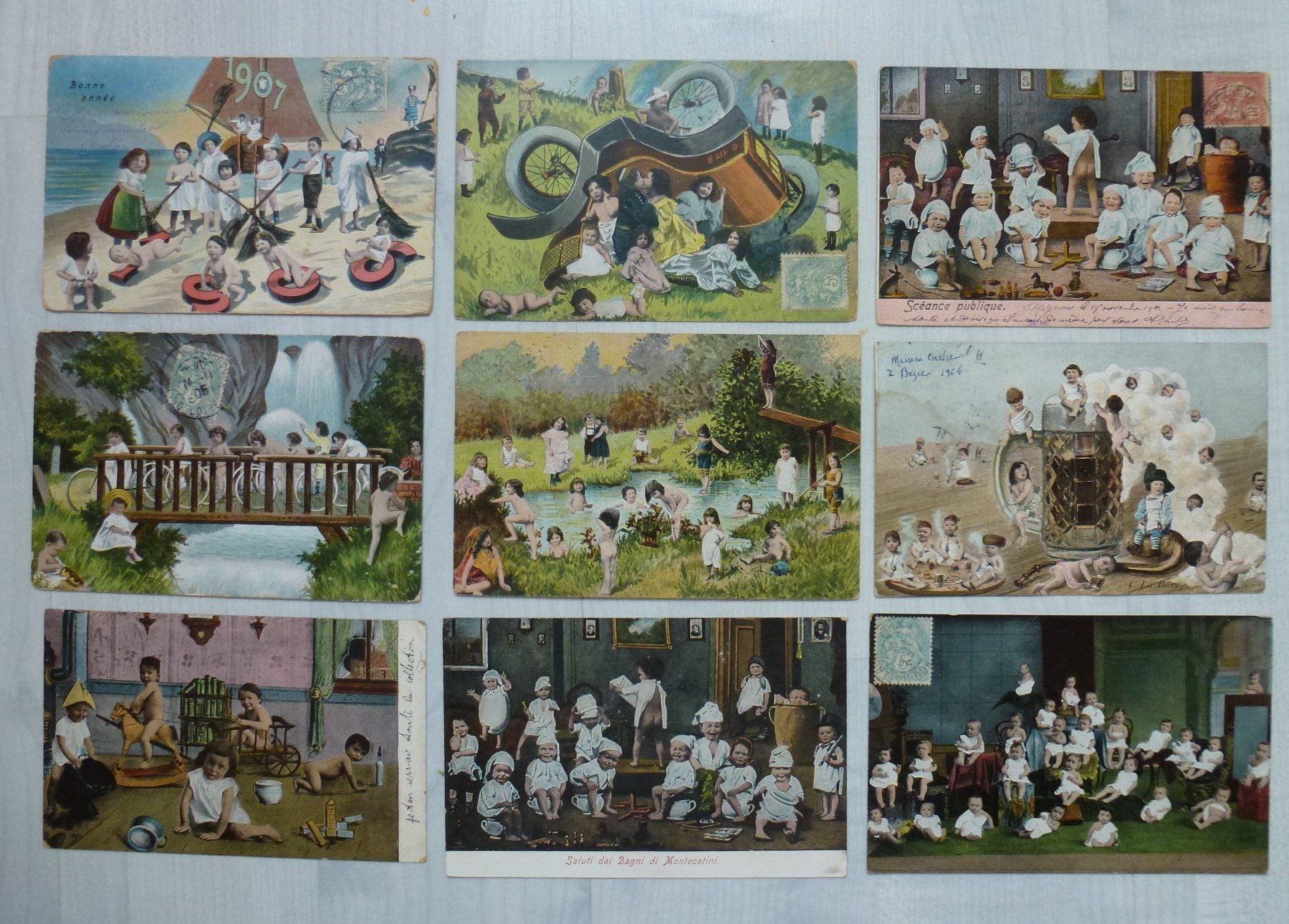Cartoline postali: Lot ++ 29 Stück Ansichtskarten mit Abbildungen von Kindern – Usato da Walkringen venduto da Casablanca777 3