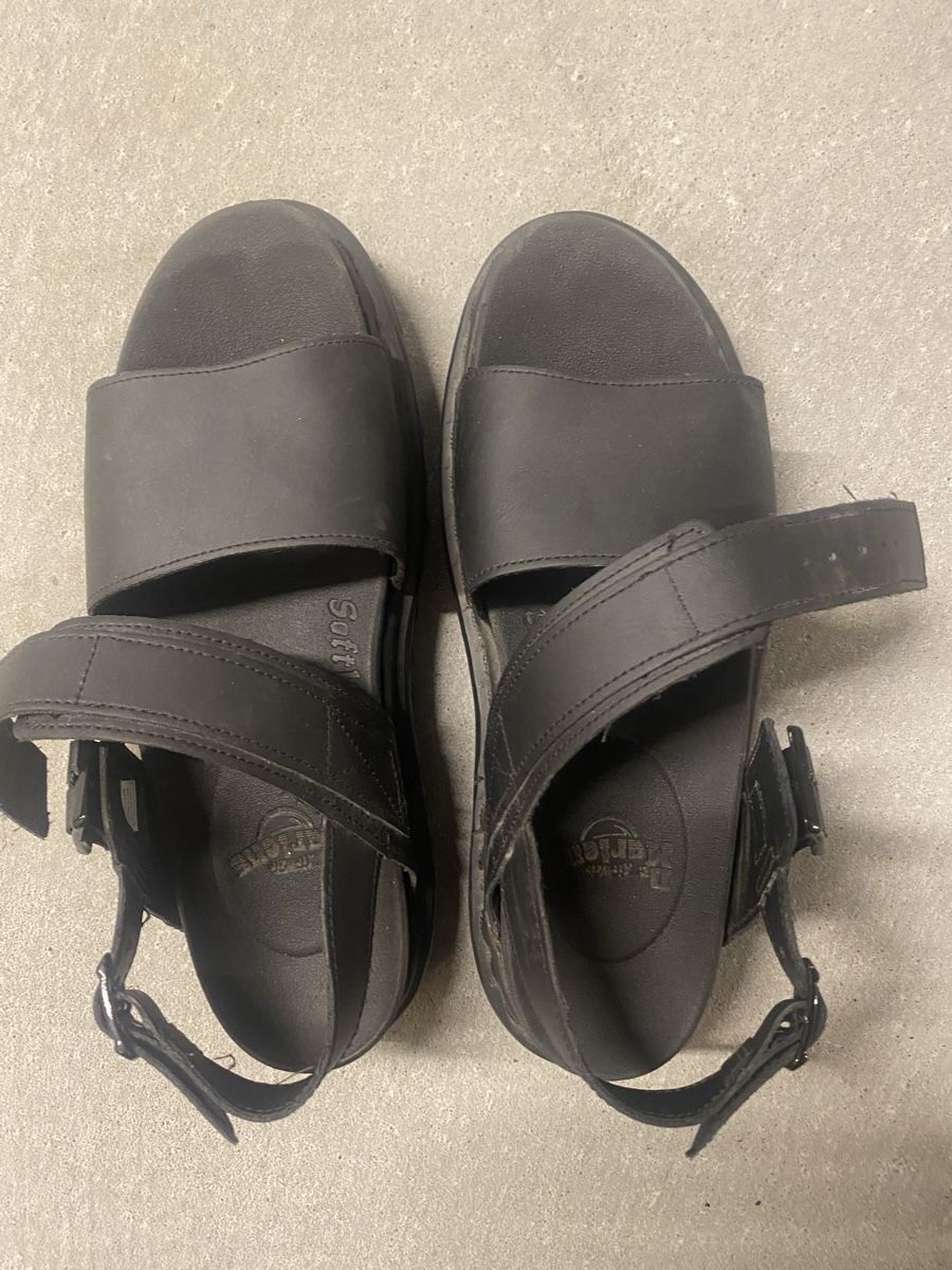 Dr. Martens Scarpe da donna: Dr. Martens VOSS - Plateausandalette - schwarz – Usato da Basel venduto da amidala7