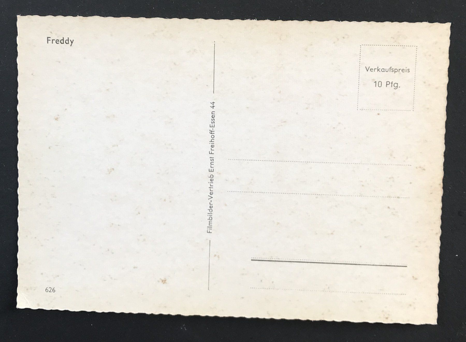 Cartoline postali: ANSICHTSKARTE FREDDY QUINN – Usato da Ostermundigen venduto da wini63 1
