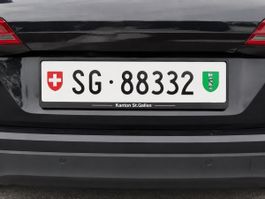 Kontrollschild / Autonummer