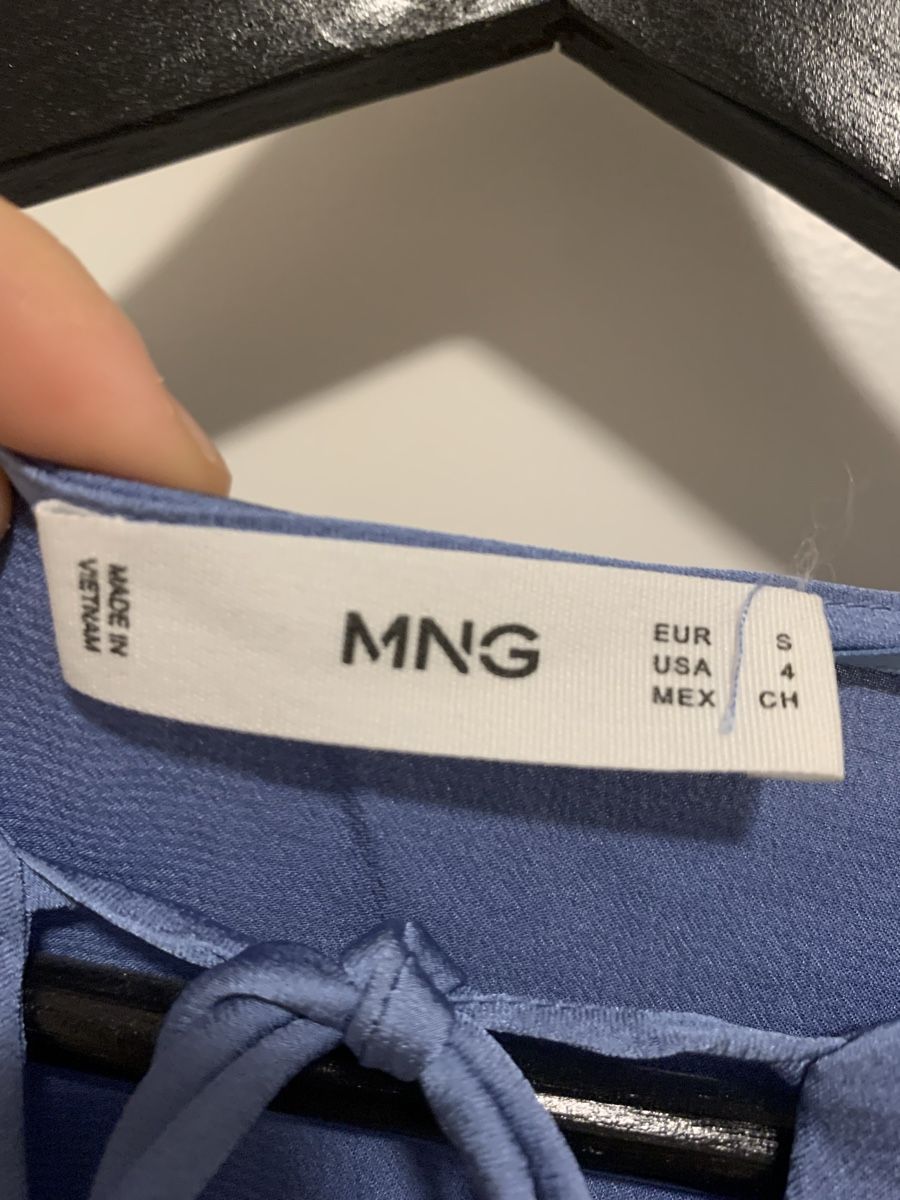 Mango Blusen: Blaue Bluse – Neu (gemäss Beschreibung) aus Zürich von eva_kyl9 1