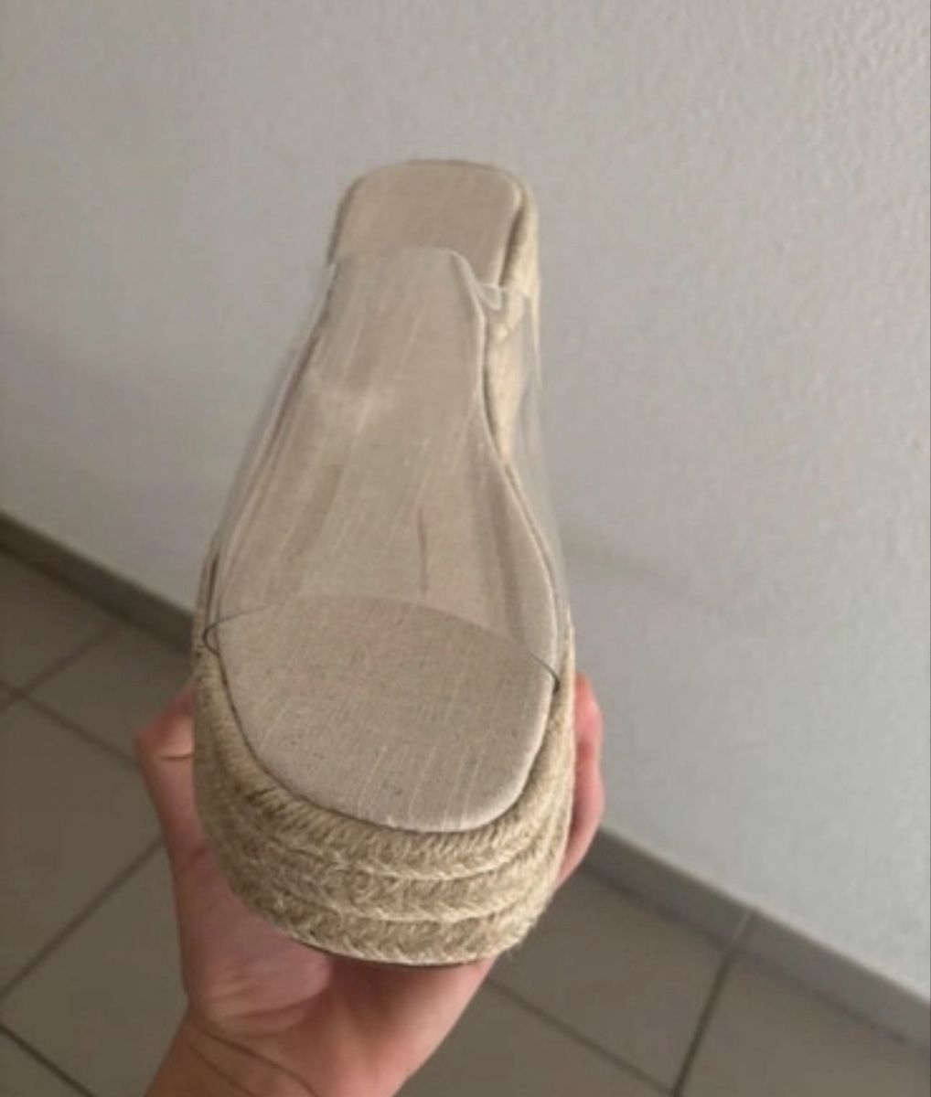 Scarpe da donna: Sandales compensées – Nuovo (secondo la descrizione) da Genève venduto da tch_dw9w 1