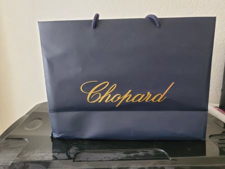 Chopard Papier Einkauf Tragtasche Hoch 26 x 14 x 8cm