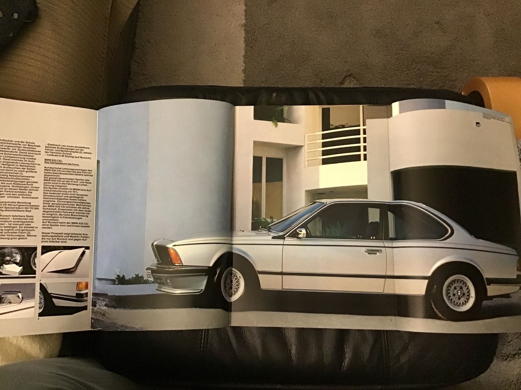 BMW Documenti: BMW 635 CSI Verkaufsprospekt 1984 – Usato da Scherzingen venduto da Starseller62 1