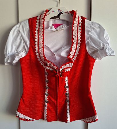 Krüger Dirndl Corsage inkl. Bluse, Gr.40