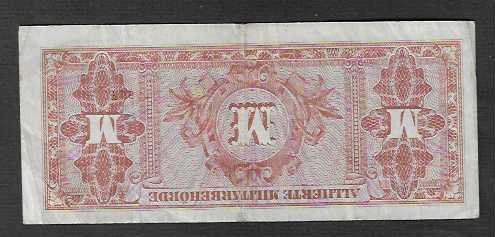 Banknoten: Germania  20  Mark  1944  Gebraucht – Gebraucht aus Gordola von coinsandnotes 1