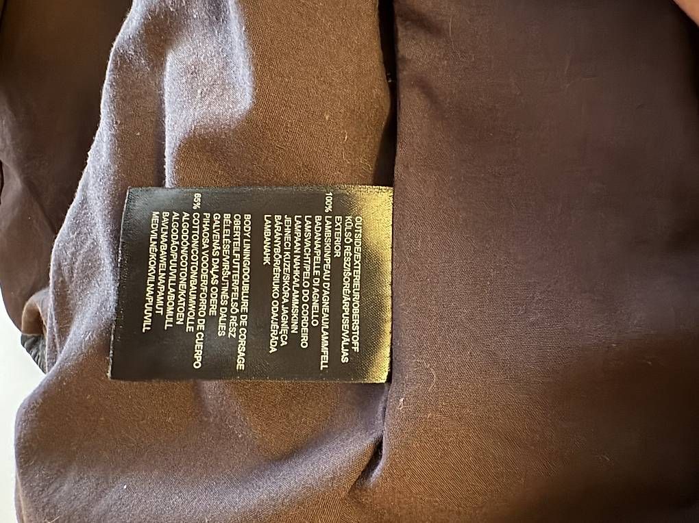 Mexx Jacken: Leather Jacket Mexx - Lederjacke in Dunkelbraun – Gebraucht aus Zürich von Nast_a 3