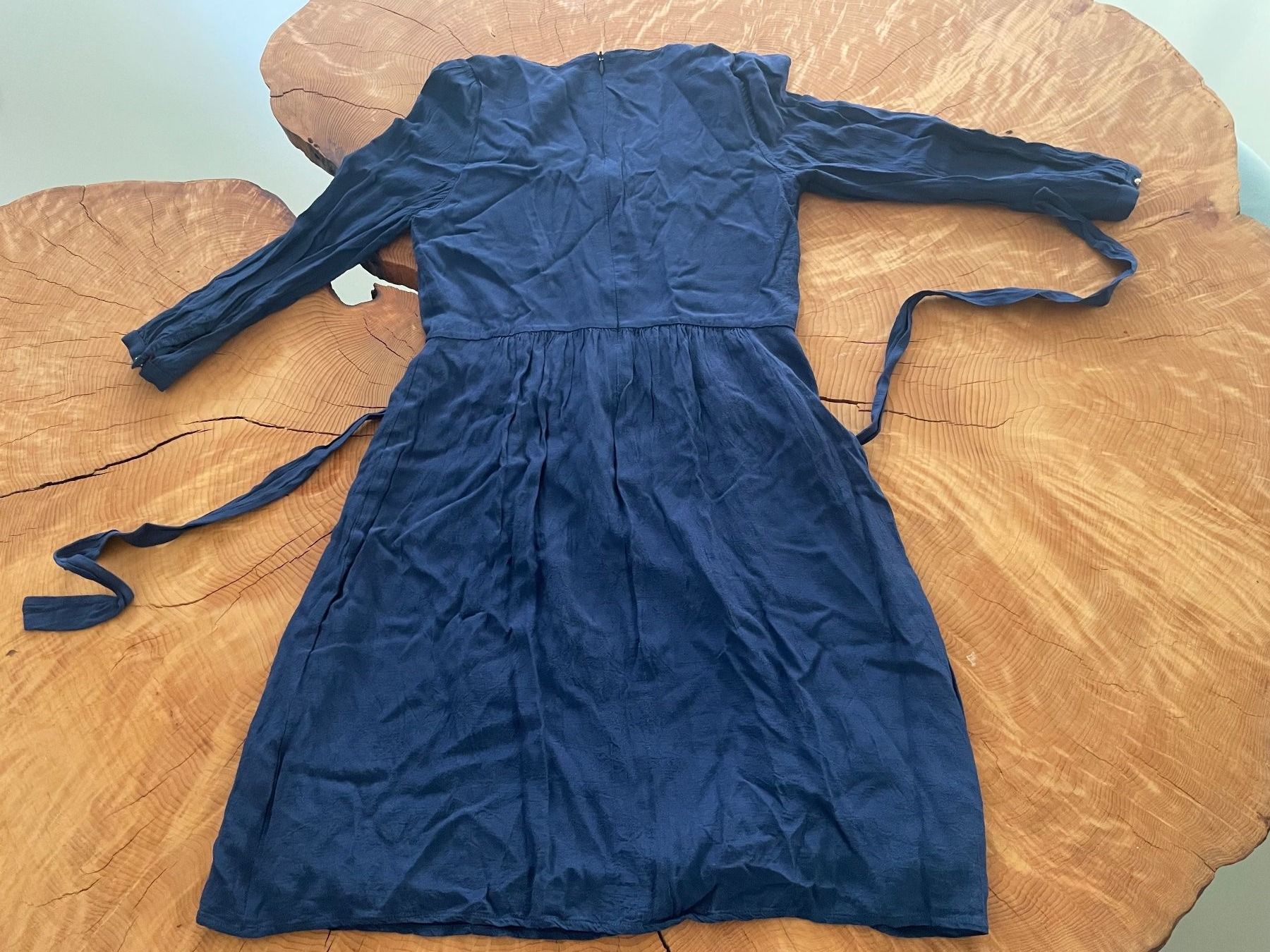 Kookai Kleider: blaues Kleid mit langen Ärmeln / Robe KOOKAÏ 36 – Neu (gemäss Beschreibung) aus Zürich von AnnaSa 9