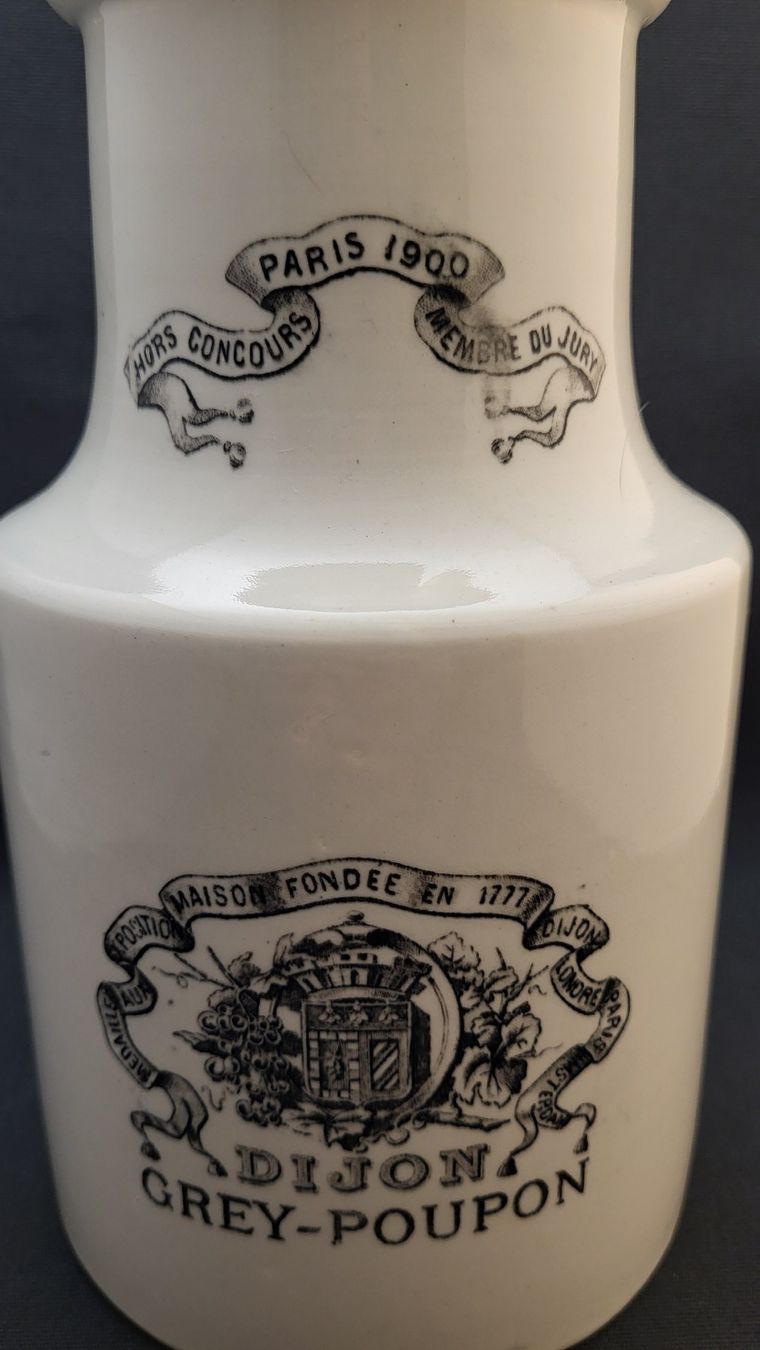 Casseroles: Grosser Dijon-Senftopf SARREGUEMINES – D'occasion à Basel par spinne02 2