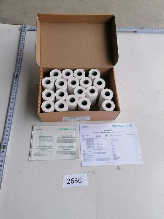 Papierrollen für Kartengerät | Kaufen auf Ricardo