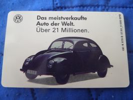 Telefonkarte 6 DM Stiftung AutoMuseum Volkswagen