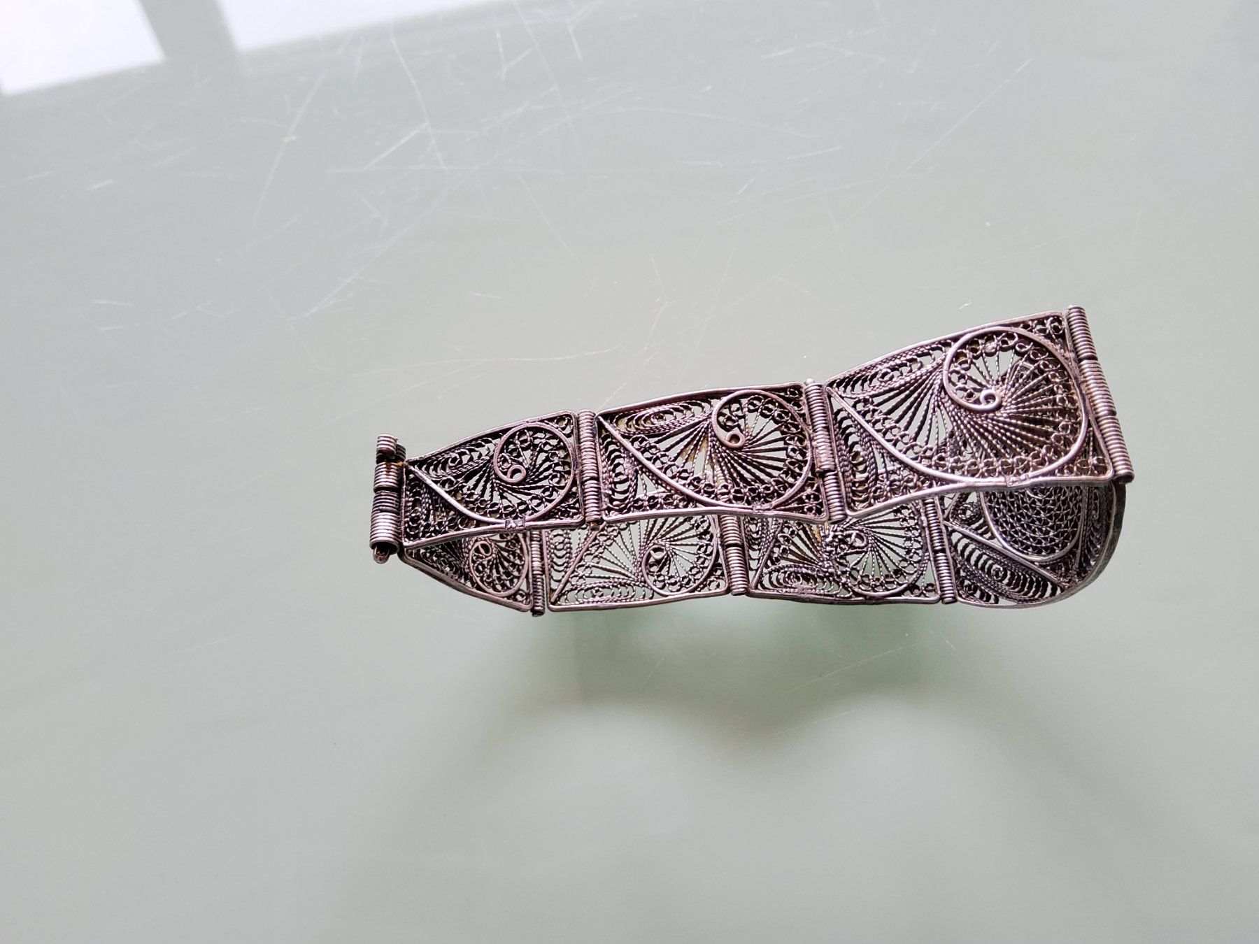 Bracciali & Braccialetti: Ancien bracelet en argent filigrane  – Usato da Malleray venduto da Broc-Mo 6