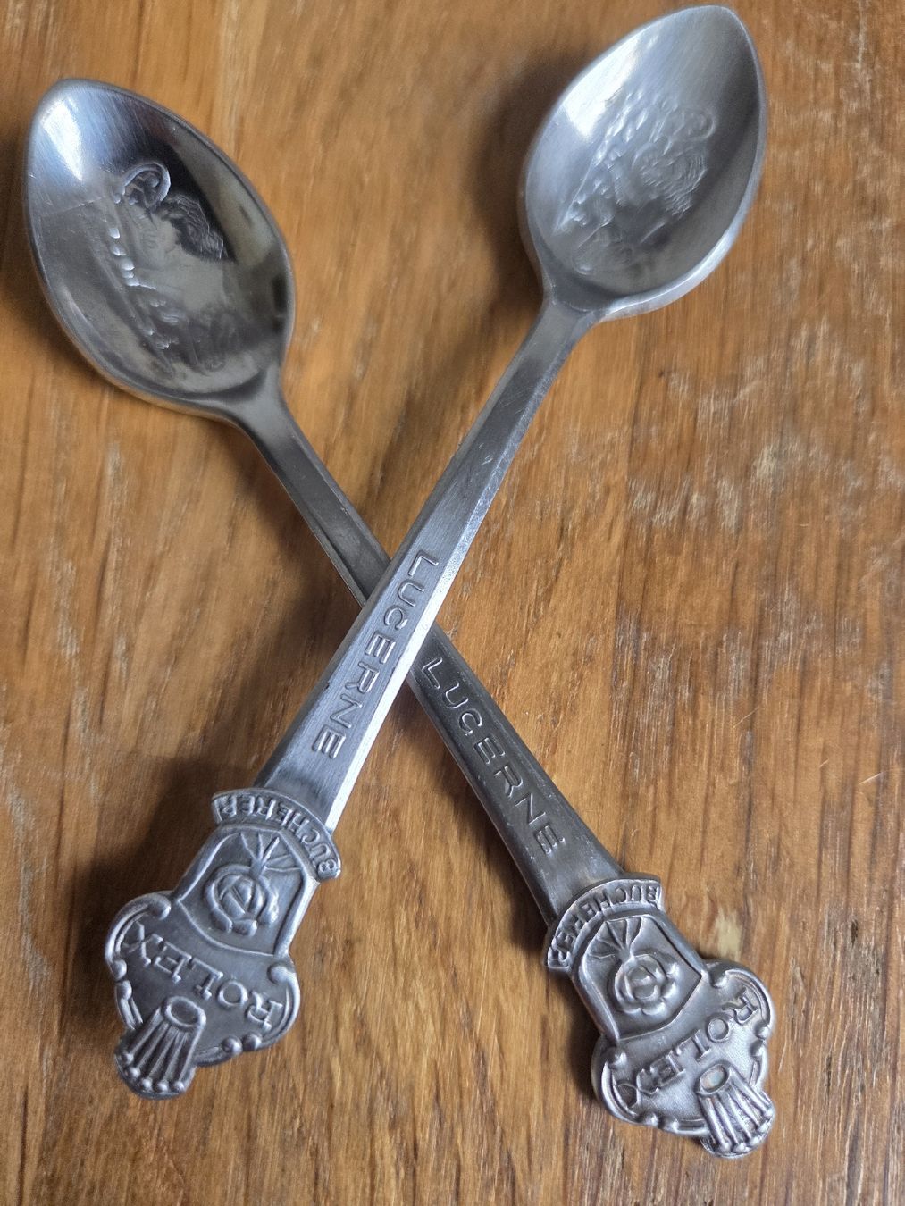 Cucchiai: 2 Rolex Bucherer Lucerne Löffeli.. – Usato da Stans venduto da Ducati16 2