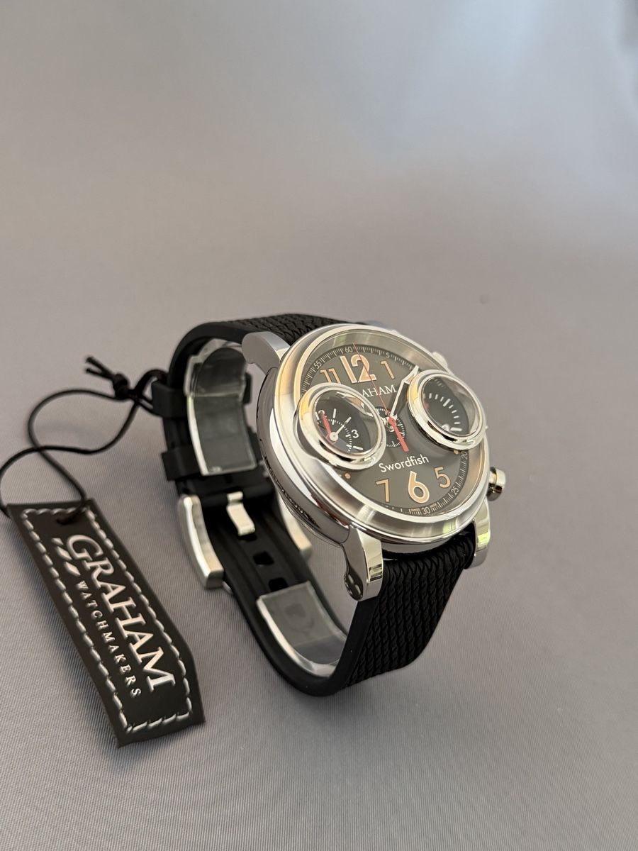 Graham Montres: Graham Swordfish Black – Neuf avec emballage d'origine à Nyon par GenevaLuxuryWatches 2