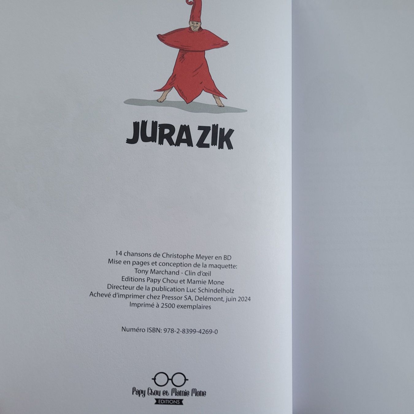 Comics: BD EO Jura Zik 14 Chansons De Christophe Meyer En BD – Gebraucht aus Biel/Bienne von Destockweb 1