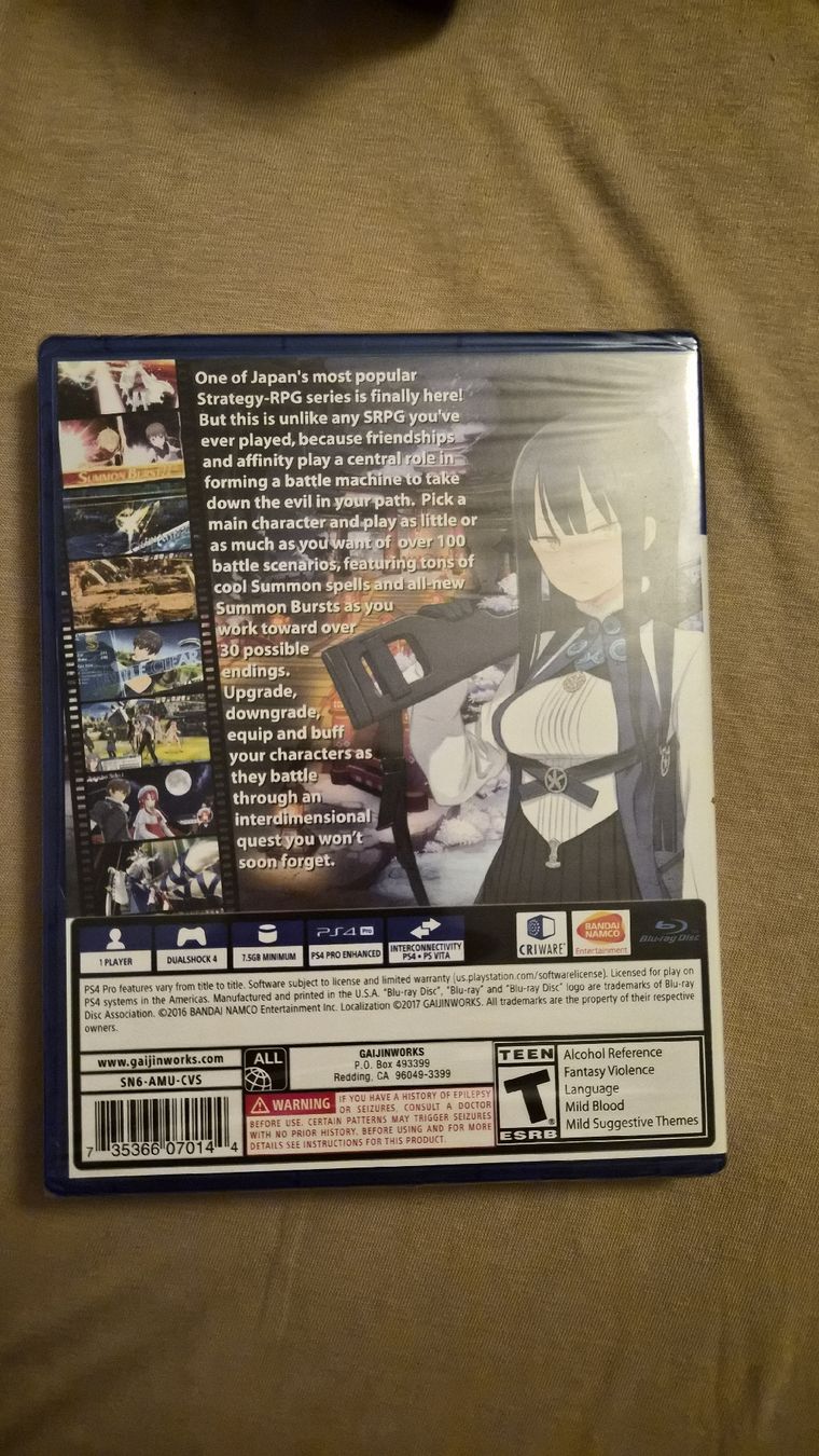 Sony Giochi: Summon Night 6: Lost Borders PS4 - Neu und Originalverpackt – Nuovo e nell'imballaggio originale da Wabern venduto da konbini 1
