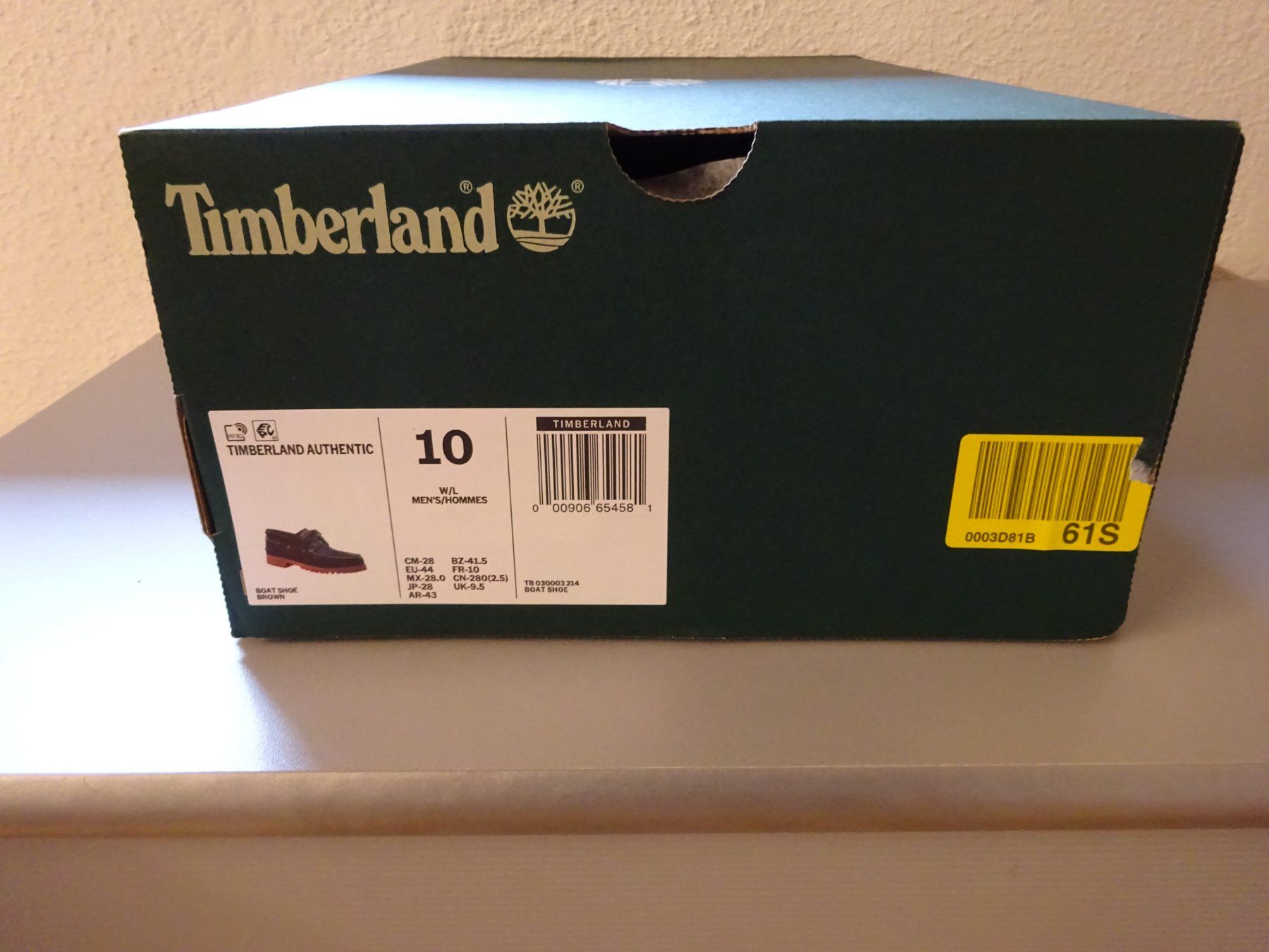 Timberland Herrenschuhe: Timberland Bootsschuh braun Grösse 44 gebraucht – Gebraucht aus Widnau von Tityos 1