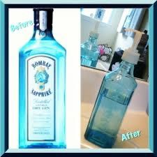 Sonstiges: 4 Stk. leere Bombay Gin Flaschen – Gebraucht aus Sutz von fx05 2