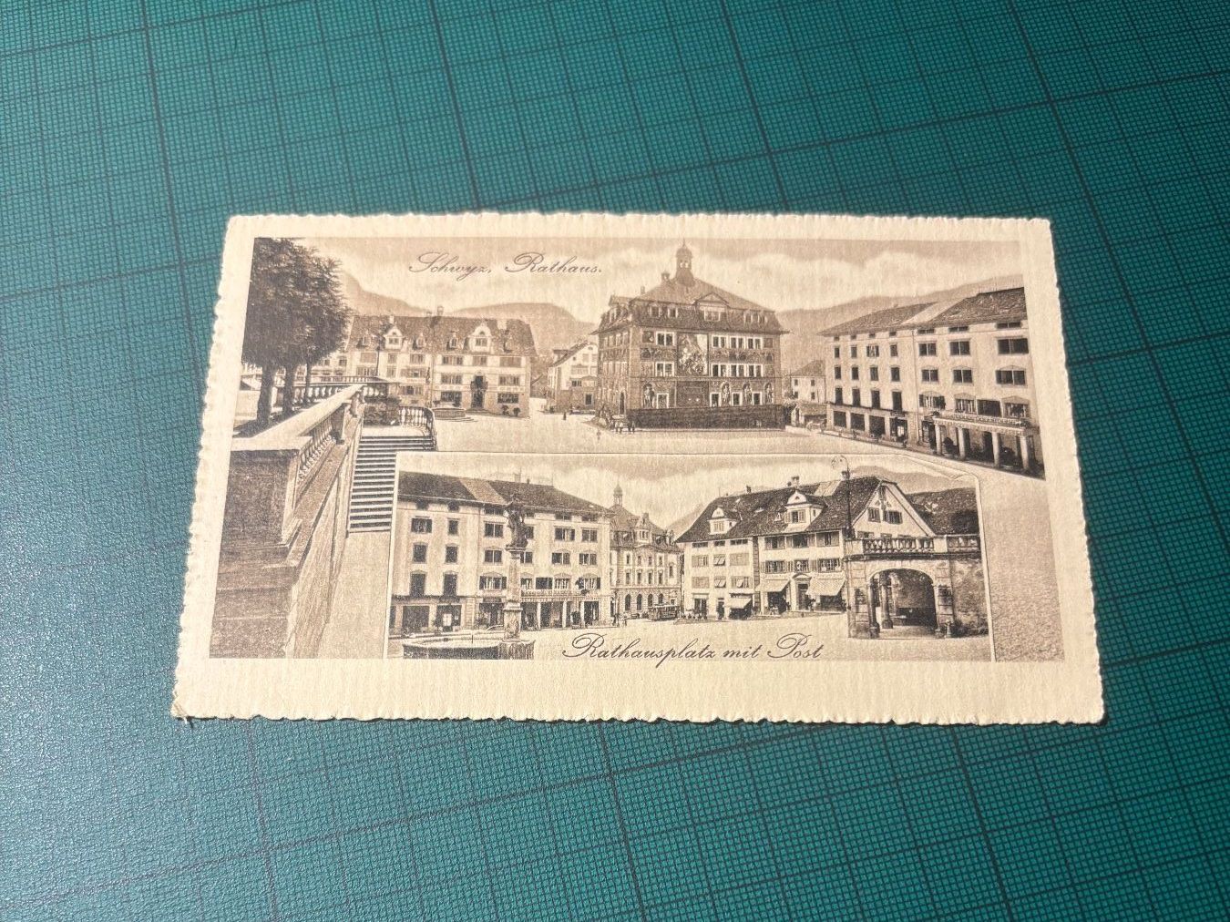 Cartoline postali: AK SCHWYZ 1914. – Usato da Utzenstorf venduto da Rose0303