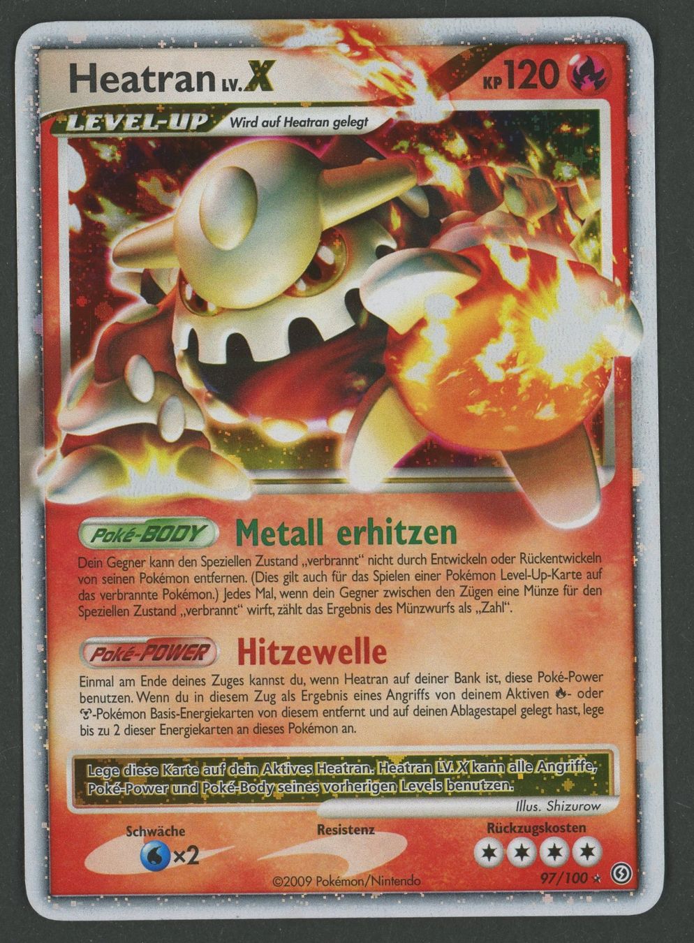 Pokémon Carte collezionabili: Heatran Lv.X 97/100 DE ab 1.- – Usato da Rupperswil venduto da gengarbasar