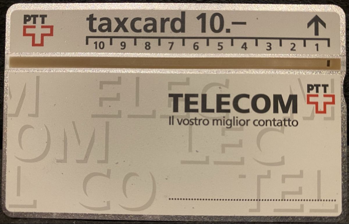 Schede telefoniche: Taxcard 311A – Usato da Lausanne venduto da babacard10