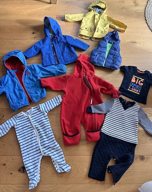 Giacche & Cappotti: Kinderjacken Größe 68-80 North Face Petit Bateau – Usato da Luzern venduto da Sportstudentin