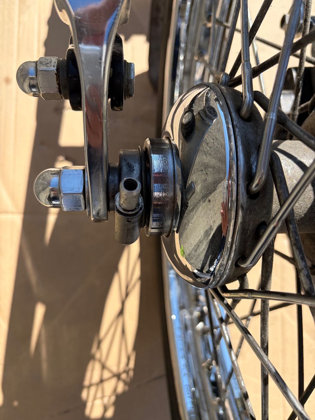 Forchette: Harley Davidson Springer Gabel Top Zustand – Usato da Rütihof venduto da elcheffe81 8