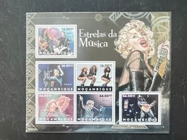 2012 Estrelas da Musica Mosambique  Block **  (A185)