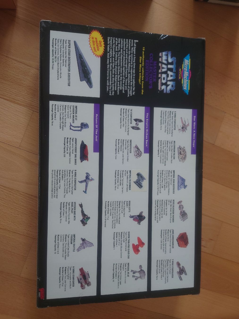 Star Wars Giocattoli: Star Wars Micro Machines Master Collector's Edition Set! – Nuovo e nell'imballaggio originale da Boningen venduto da Swyt 1