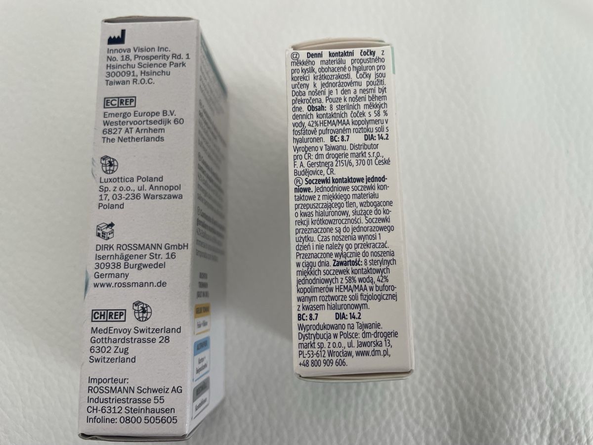 Lenti a contatto: Kontaktlinsen - 2,25 originalverpackt – Nuovo e nell'imballaggio originale da Rüti ZH venduto da kar_xx9l 3