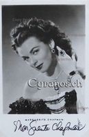 Marguerite Chapman (1918-1999) Schauspielerin - Autogramm