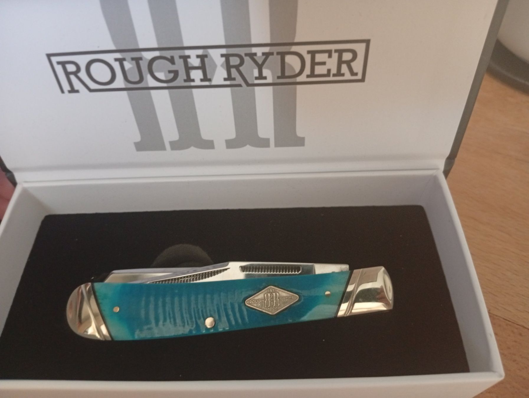 Couteaux de poche: Taschenmesser Sackmesser Klappmesser Rough Rider Trapper – Neuf avec emballage d'origine à Winterthur par Rogue01