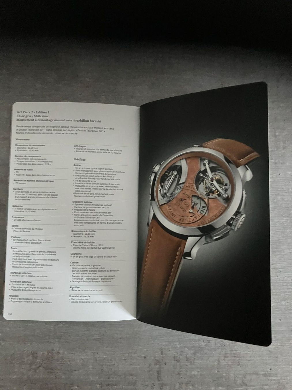 Libri: Carnet technique 2018 - GREUBEL FORSEY – Nuovo (secondo la descrizione) da Cortaillod venduto da car_f6v6 6
