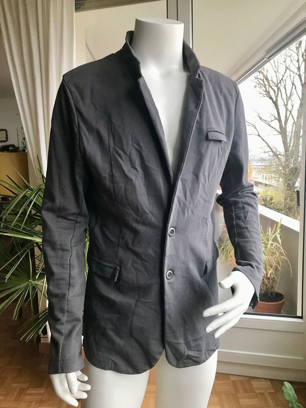 Giacche: Thom Krom Jersey Jacke, Grau, Gr. XL – Usato da Zürich venduto da Fraench