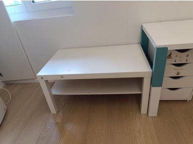 Ikea Tische: IKEA LACK Table basse, blanc – Gebraucht aus Trélex von lef_57gj