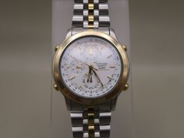Citizen Quartz Alarm Chronograph – Bicolor - 6850-G81431 Y