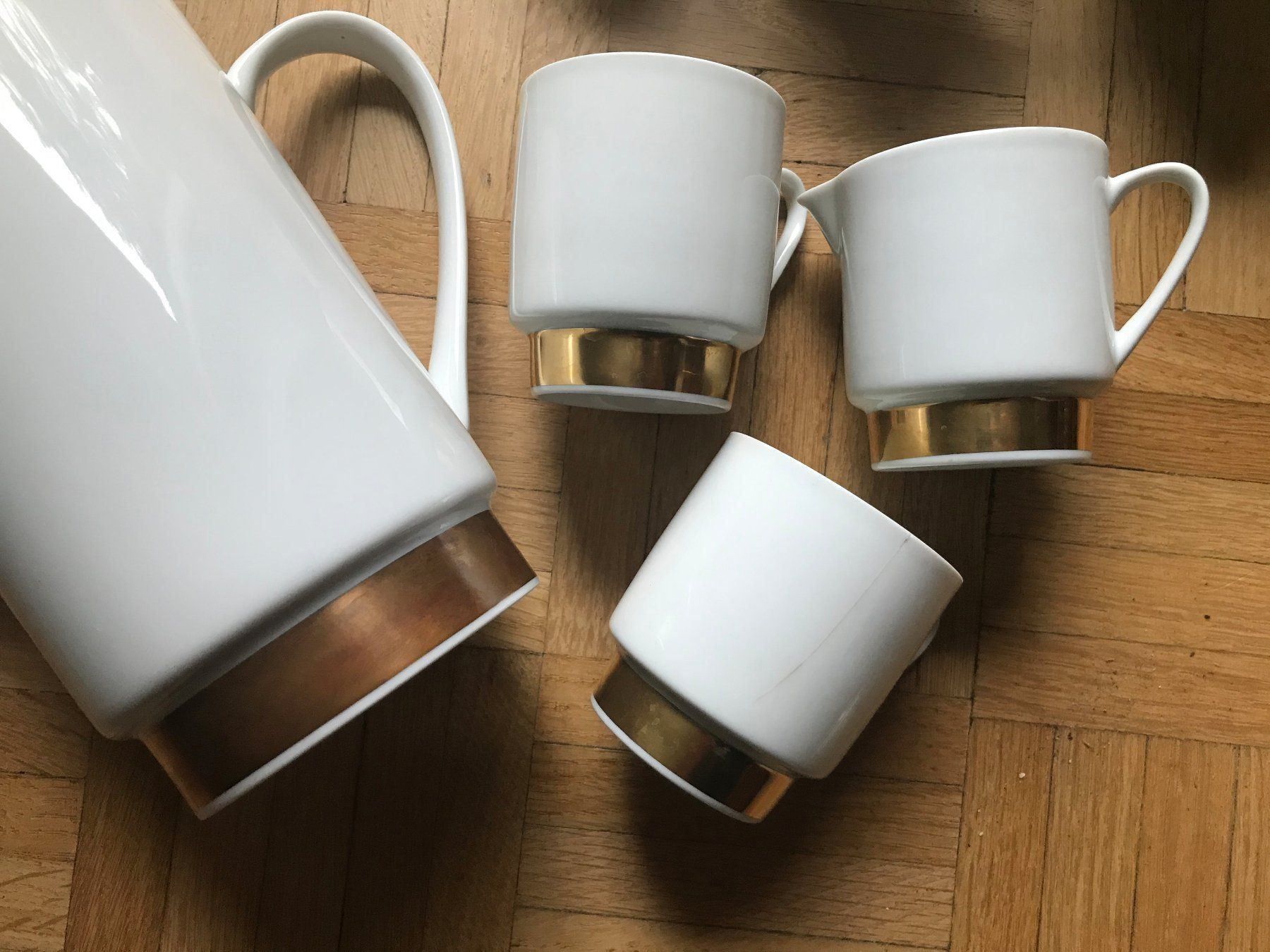 Melitta Set di piatti: Melitta Hamburg Kaffeeservice Goldrand – Usato da Basel venduto da jillybean 4